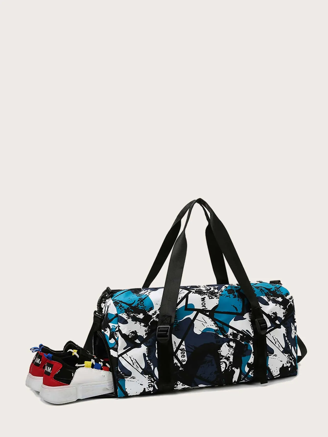 Camo Print Training Bag
