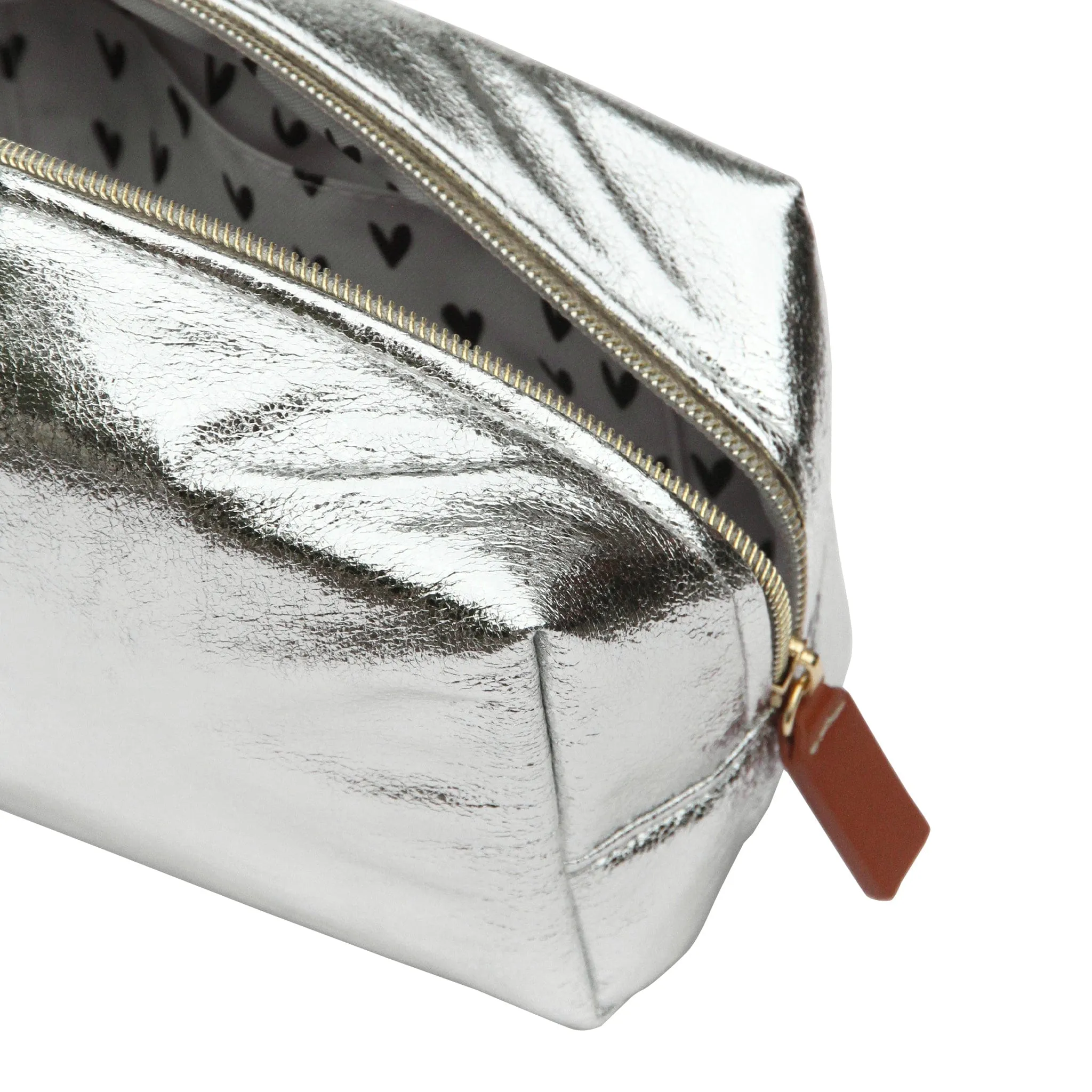 Caroline Gardner Crackle Box Cosmetic Bag