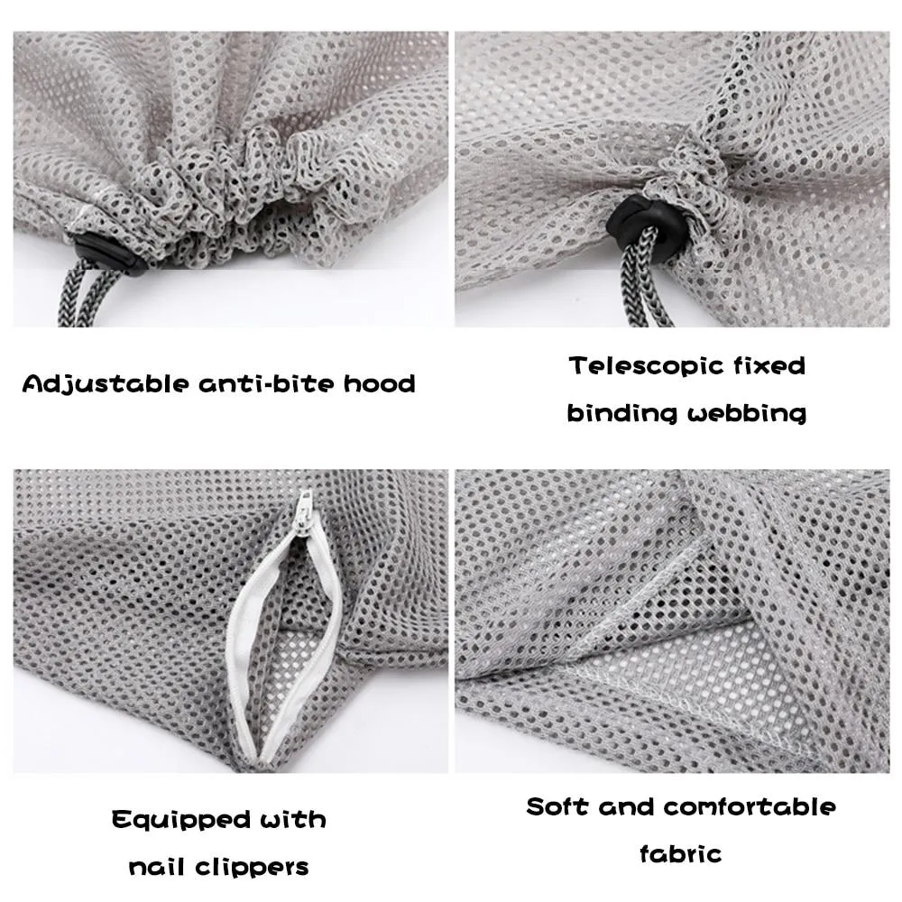 Cat Mash Polyester Shower Grooming Bag