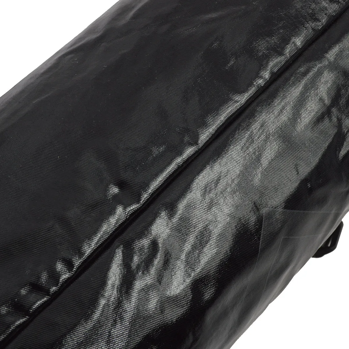 Chanel 2006-2008 Sports Line Black Vinyl Gym Bag 35