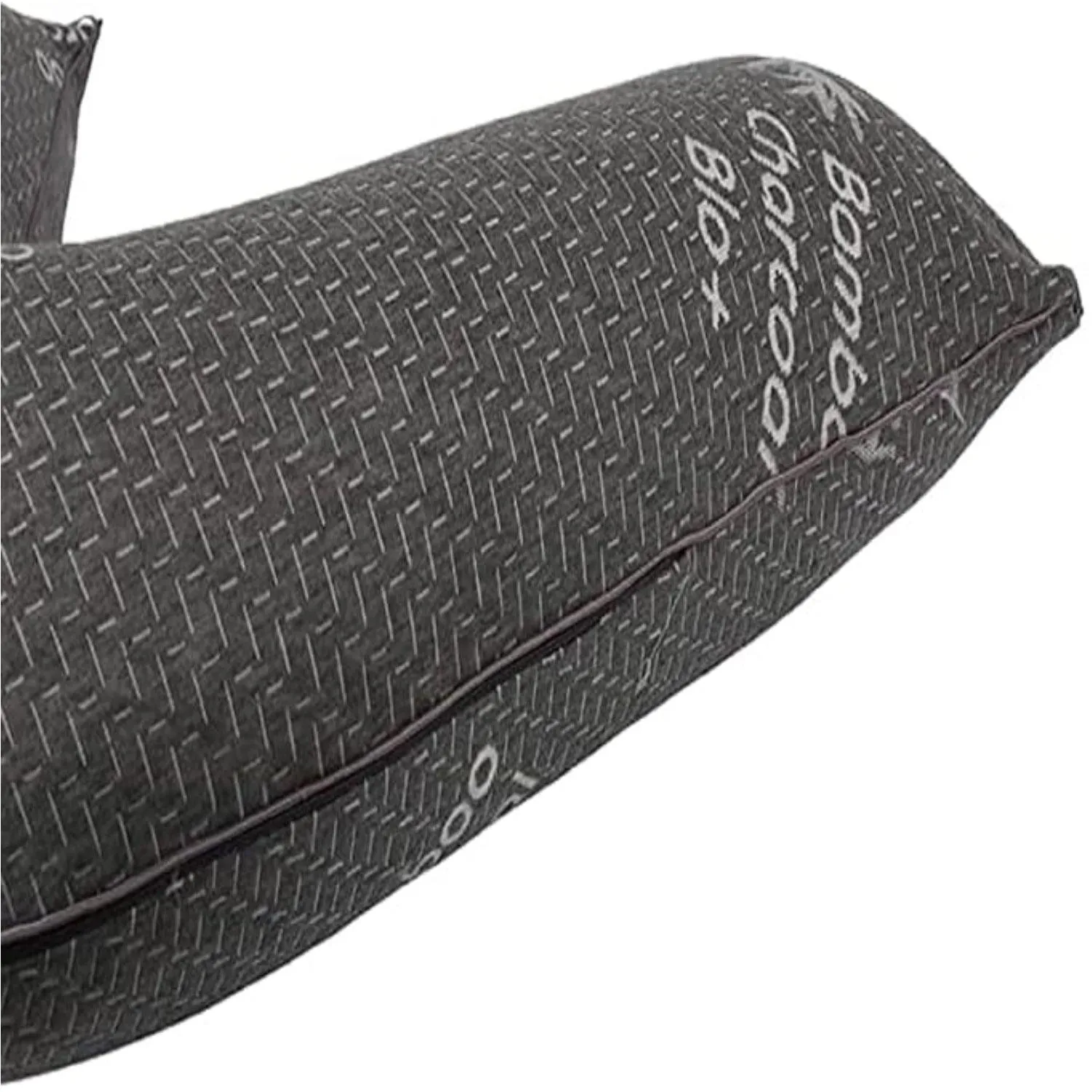 Charcoal Bamboo Cover V Shape Memory Foam Orthopaedic Pillow