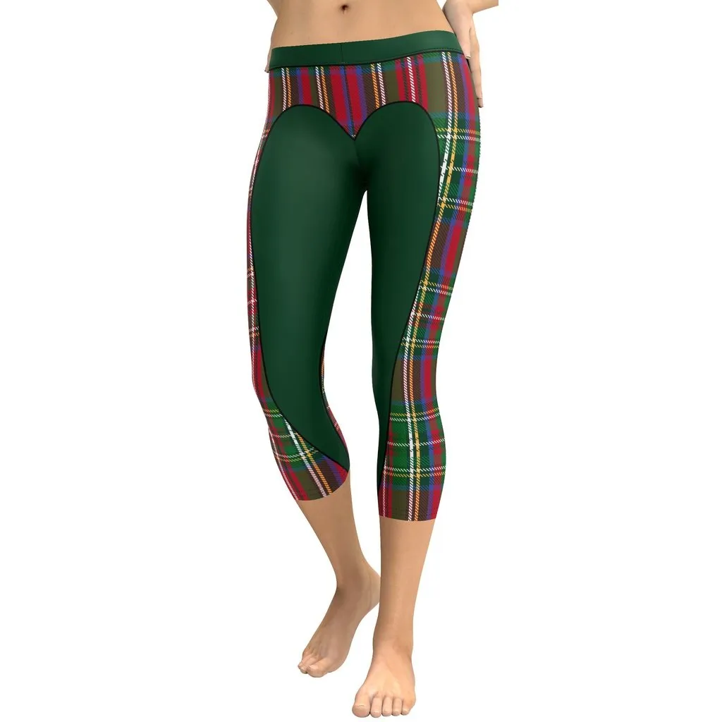 Christmas Heart Shaped Capris