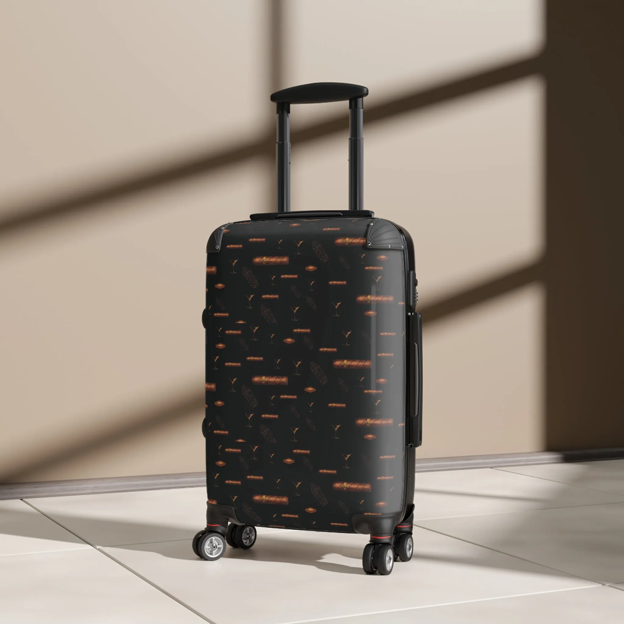 Cigars & Martinis Traveler Suitcase