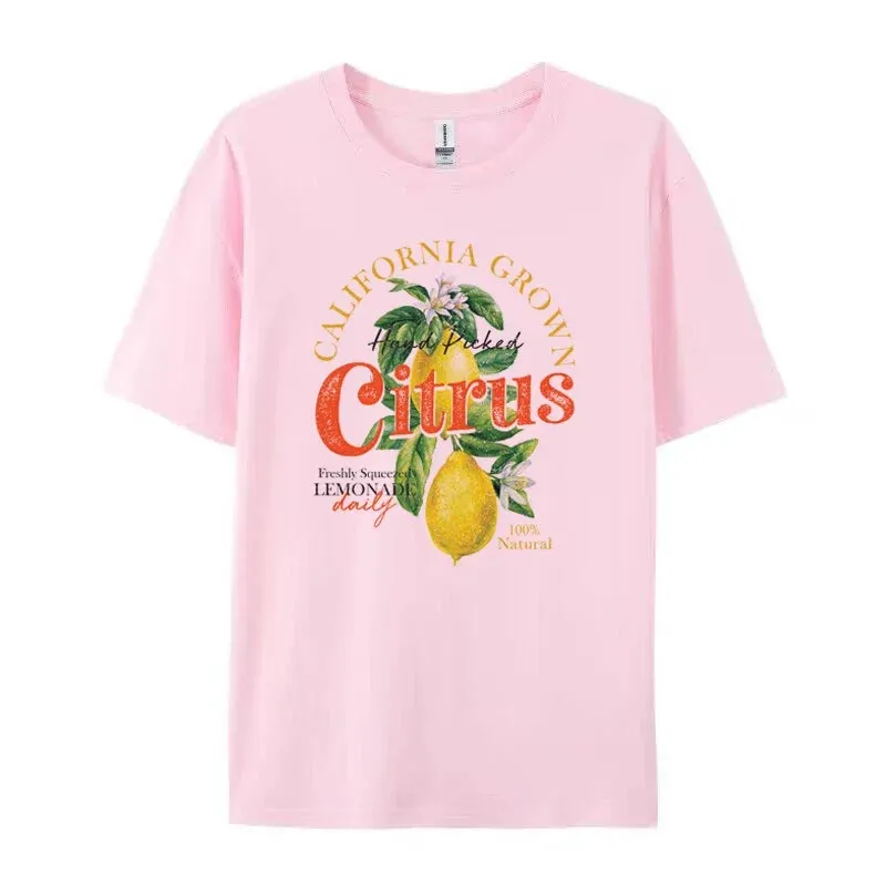 Citrus Lemon Stylish Graphic Tee