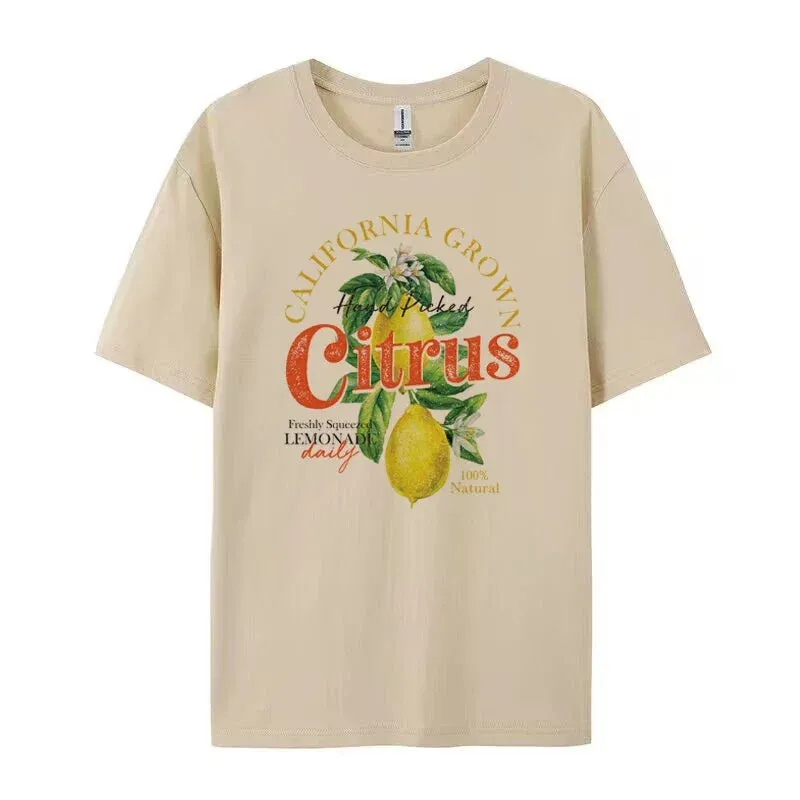 Citrus Lemon Stylish Graphic Tee