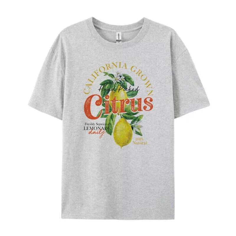 Citrus Lemon Stylish Graphic Tee
