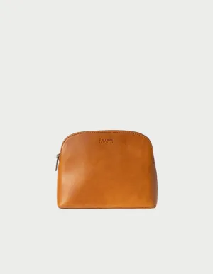 Cosmetic Bag In Cognac