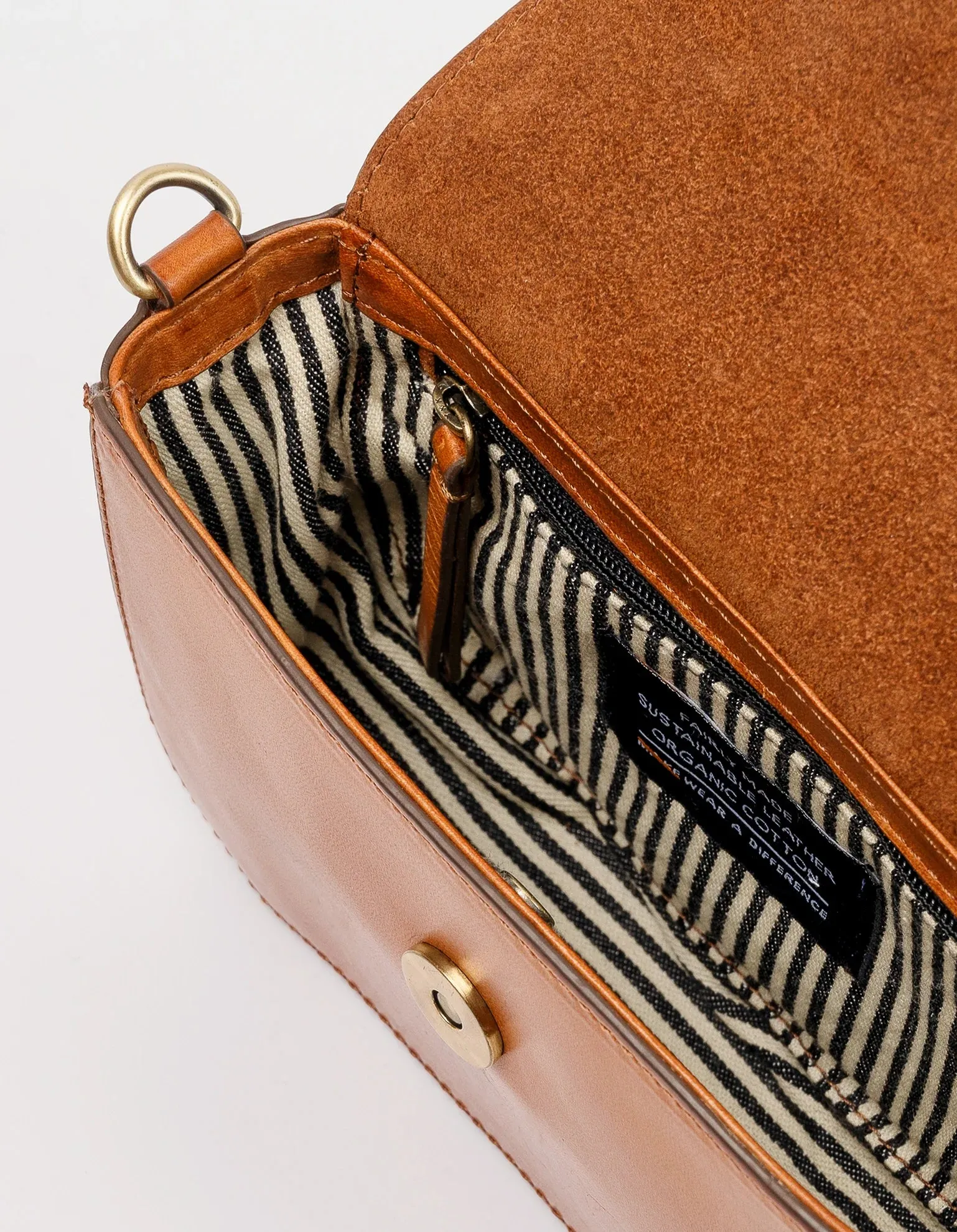 Cosmetic Bag In Cognac