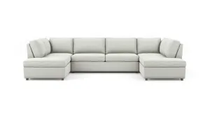 Couch Potato Lite U-Shaped Bumper Sectional (95" x 145" x 95",Standard)