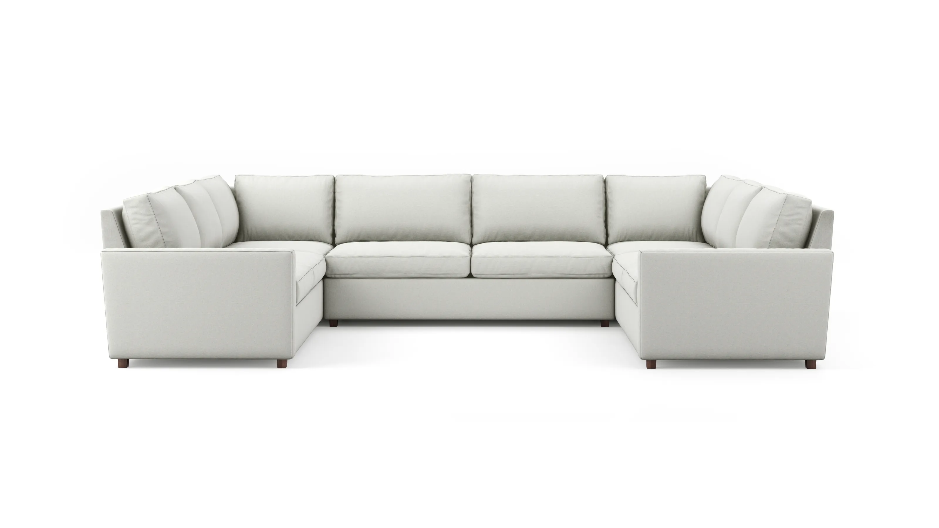 Couch Potato Lite U-Shaped Sectional (85" x 150" x 85",Standard)