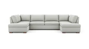 Couch Potato U-Shaped Bumper Sectional (Extra Deep) (80" x 151" x 80",Extra Deep)