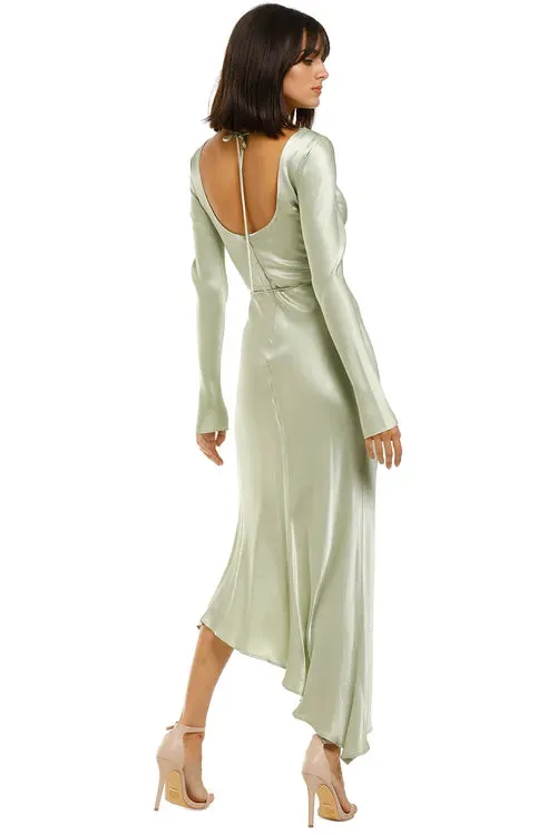Crest LS Stylish Midi Dress