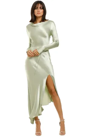 Crest LS Stylish Midi Dress
