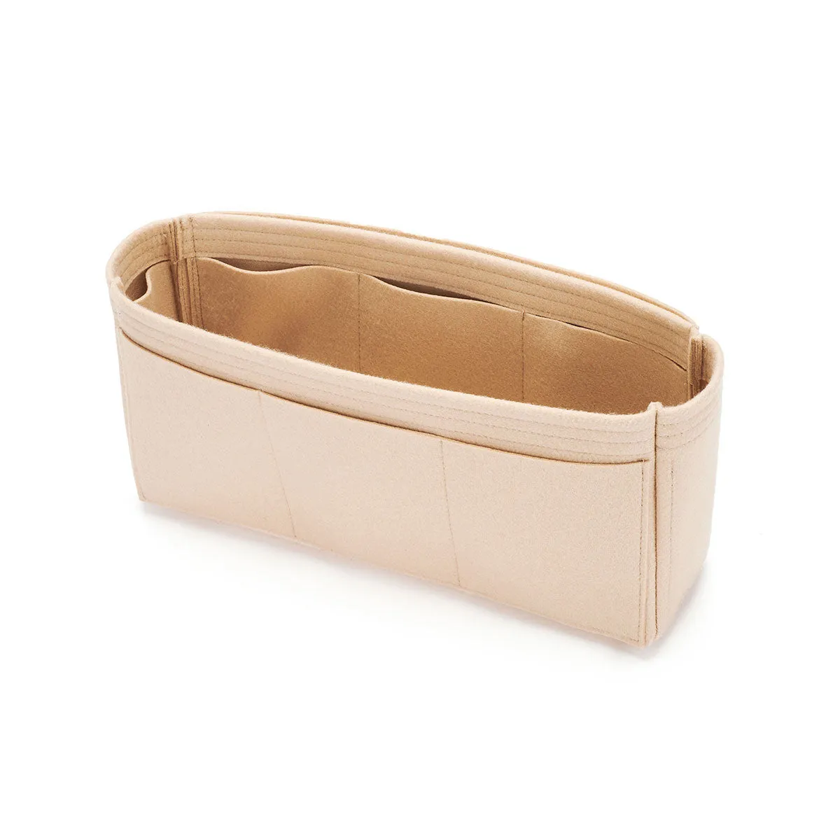 Custom Size Classic Model Bag Organizer with Exterior Pockets