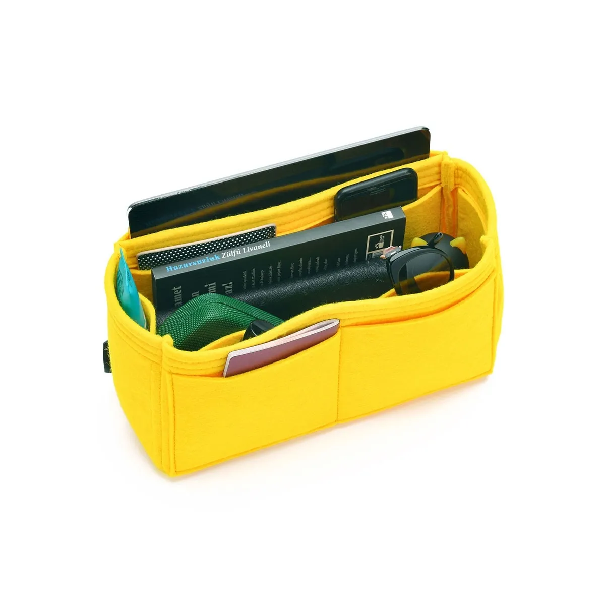 Custom Size Classic Model Bag Organizer with Exterior Pockets