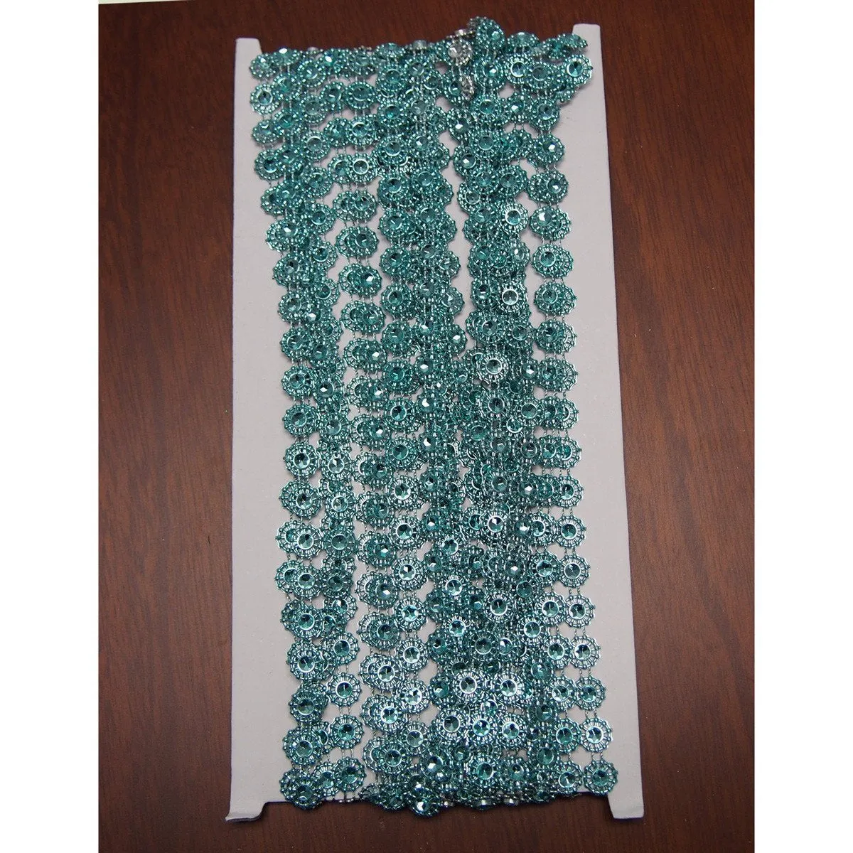 Daisy Flower Rhinestone Trim Strand, 9mm, 10 Yards