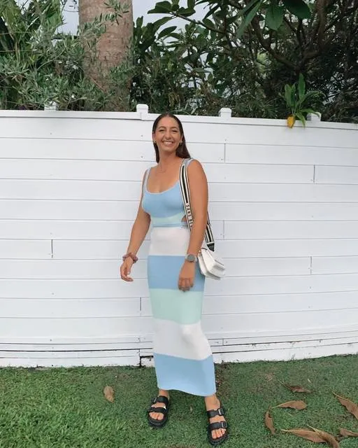 DARIA KNITTED Stylish MIDI DRESS