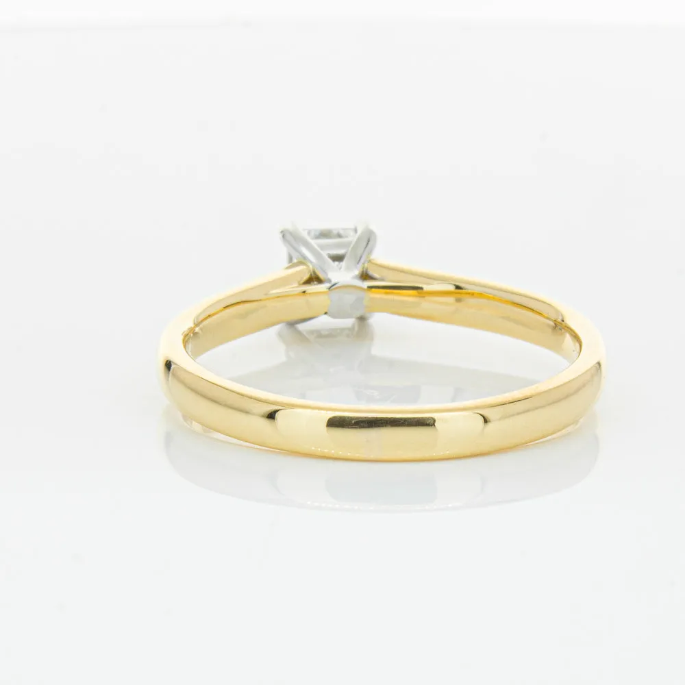 Deja Vu 18ct Yellow & White Gold .70ct Diamond Ring