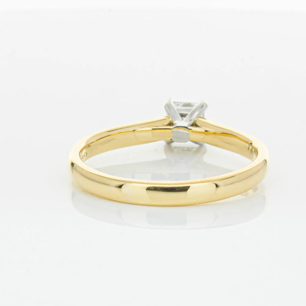 Deja Vu 18ct Yellow & White Gold .70ct Diamond Ring