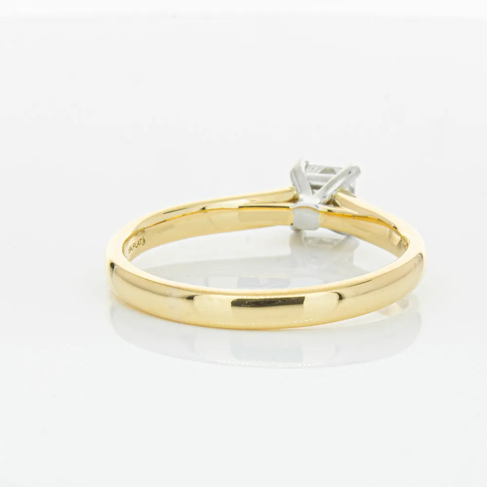 Deja Vu 18ct Yellow & White Gold .70ct Diamond Ring