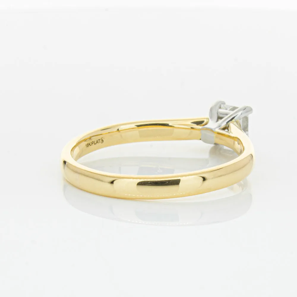 Deja Vu 18ct Yellow & White Gold .70ct Diamond Ring