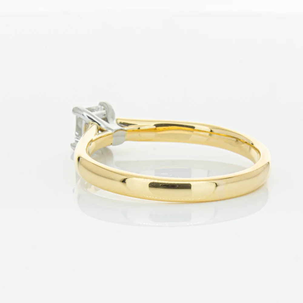 Deja Vu 18ct Yellow & White Gold .70ct Diamond Ring
