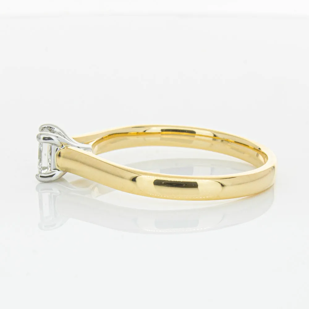 Deja Vu 18ct Yellow & White Gold .70ct Diamond Ring
