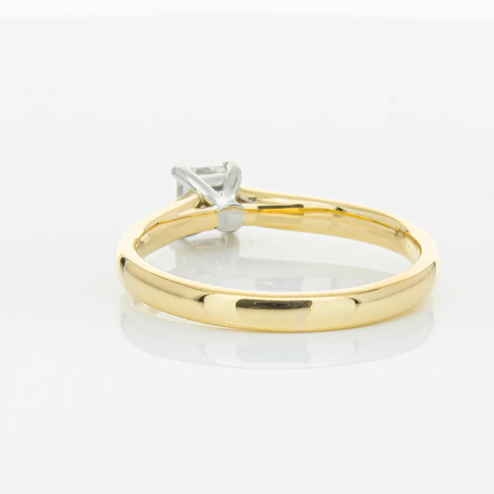 Deja Vu 18ct Yellow & White Gold .70ct Diamond Ring