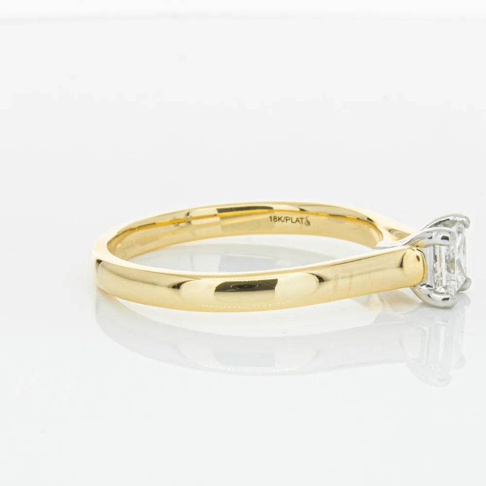 Deja Vu 18ct Yellow & White Gold .70ct Diamond Ring