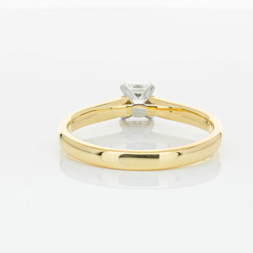 Deja Vu 18ct Yellow & White Gold .70ct Diamond Ring