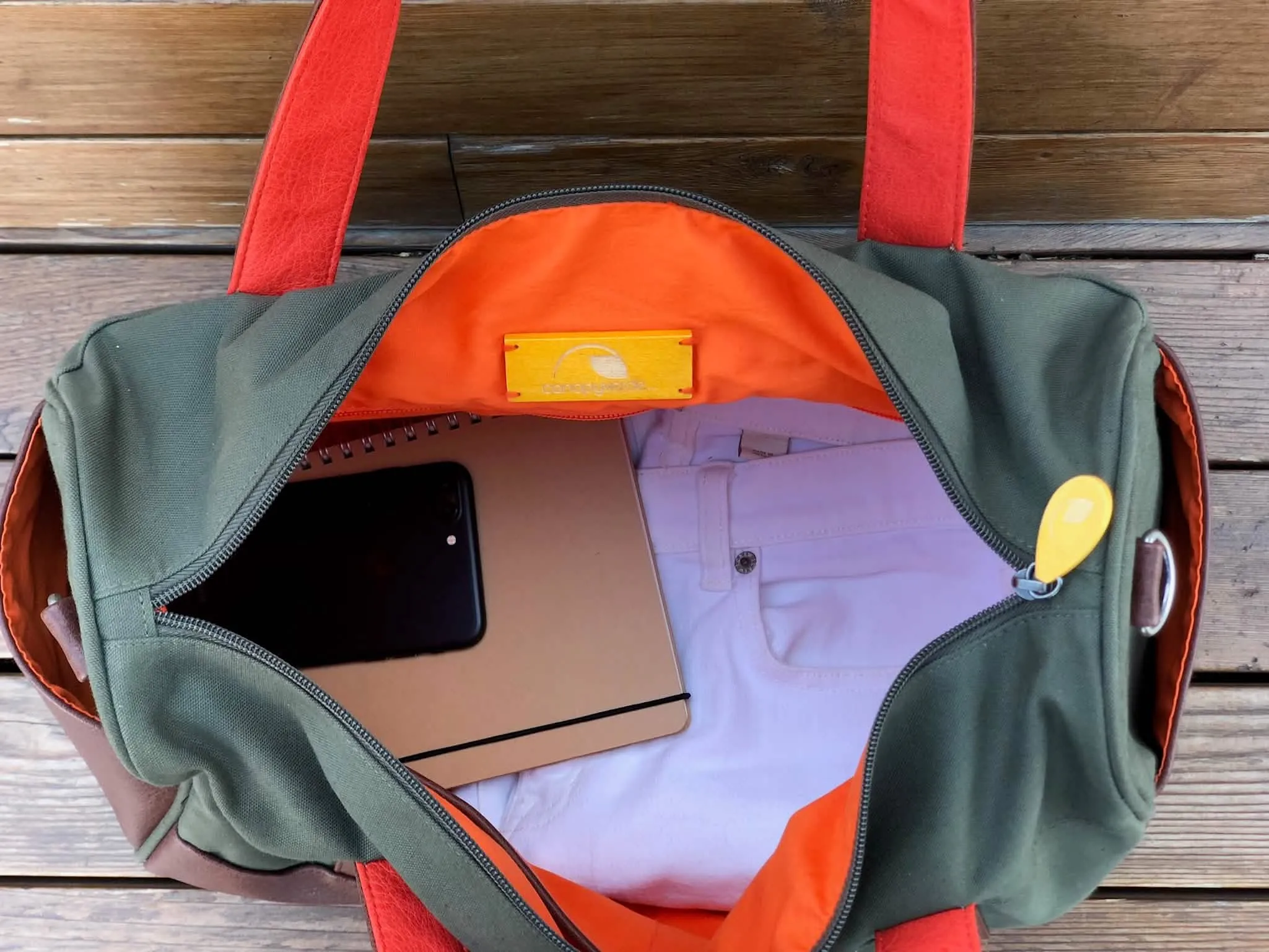 Dekalb Stylish Weekend Duffel Bag - Available in Two Chic Colors