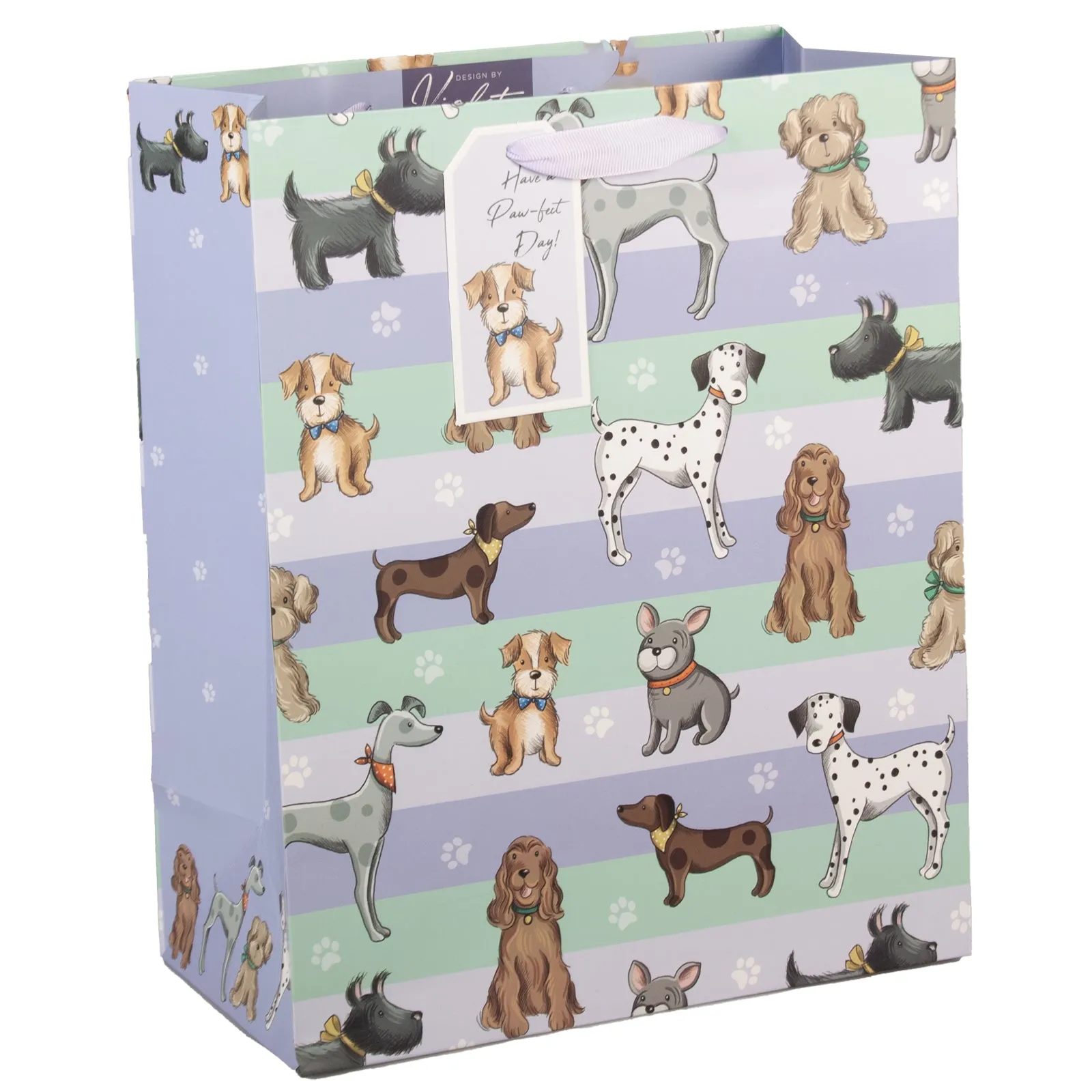 Design By Violet Pawsome Pals Large Gift Bag