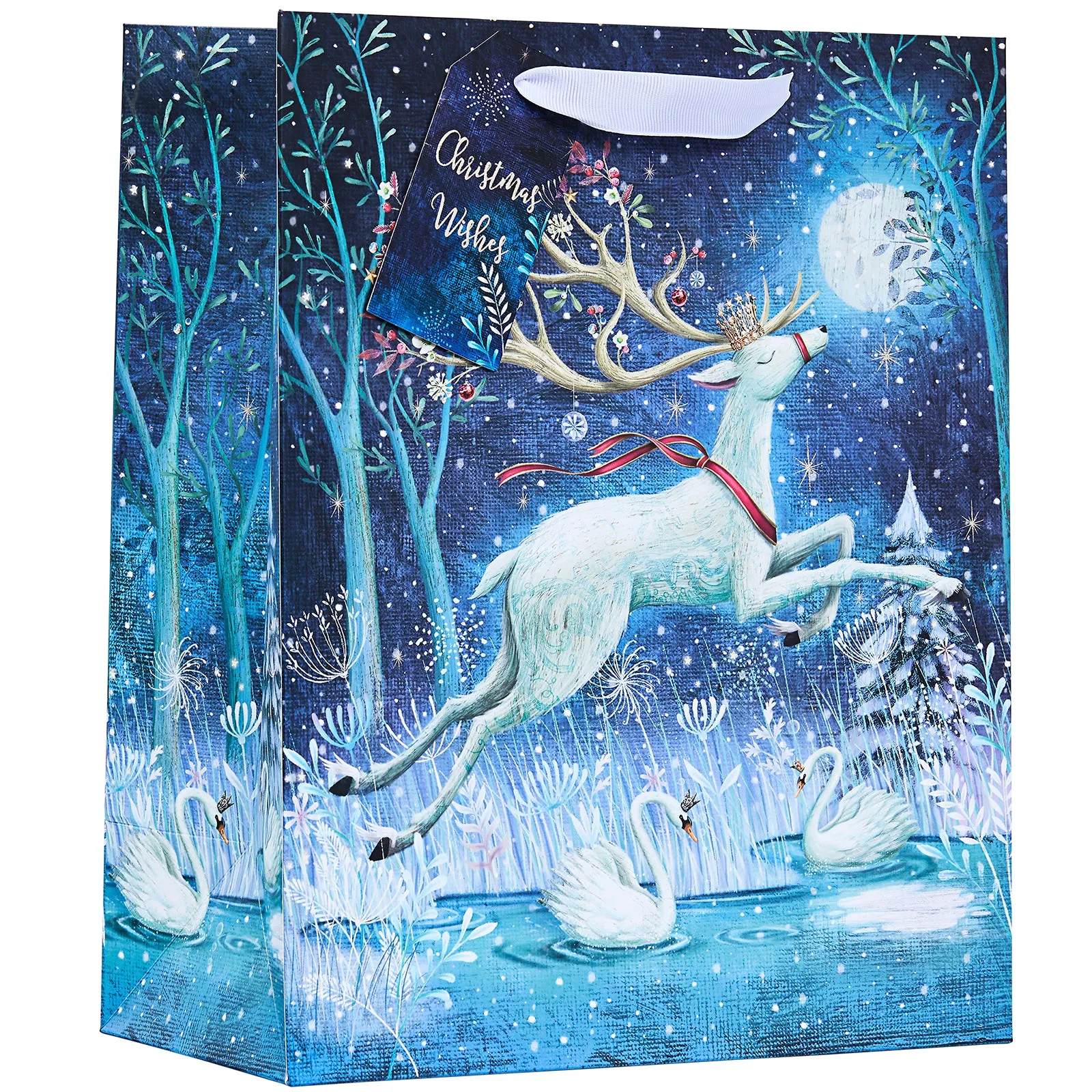 Design By Violet Whimsical Christmas Gift Bag