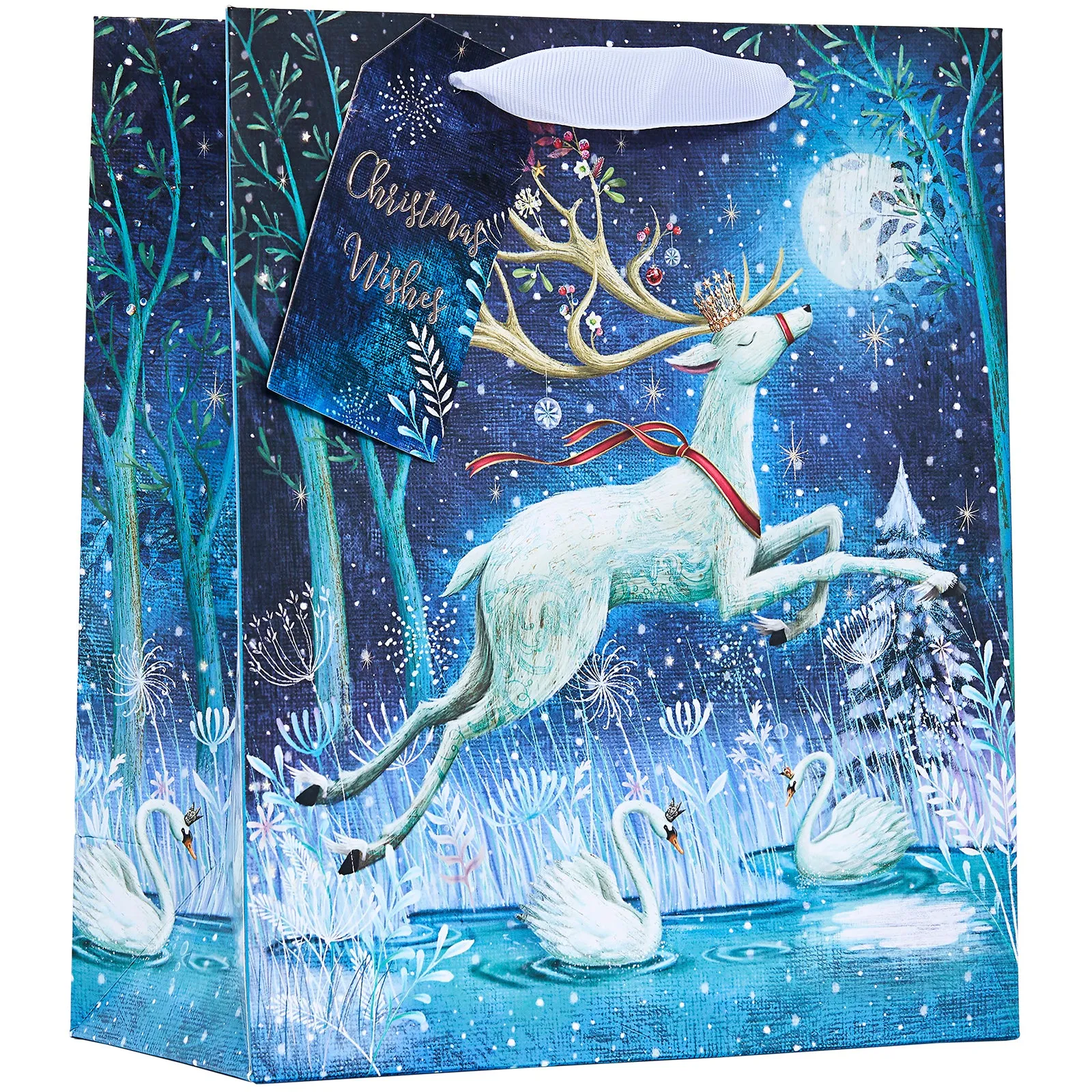 Design By Violet Whimsical Christmas Gift Bag