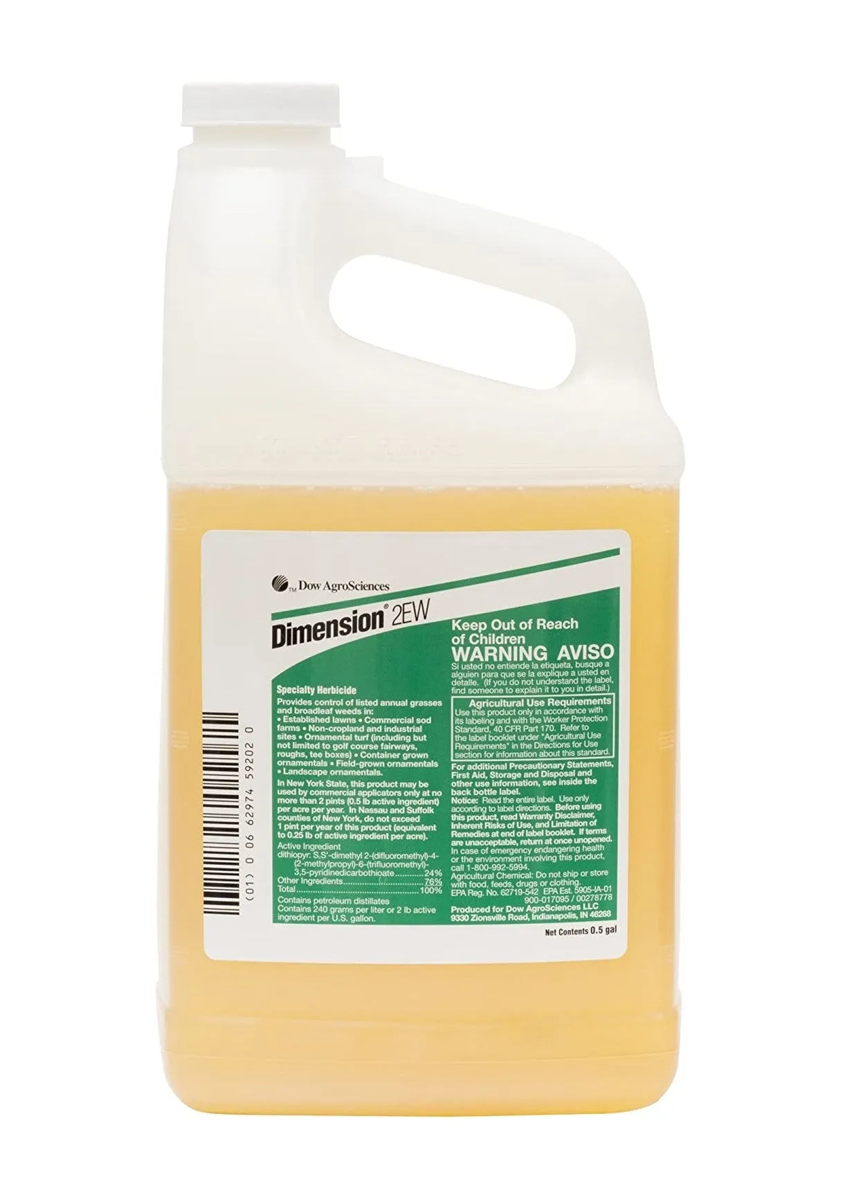 Dimension 2EW Herbicide - Controls Broadleaf and Grassy Weeds