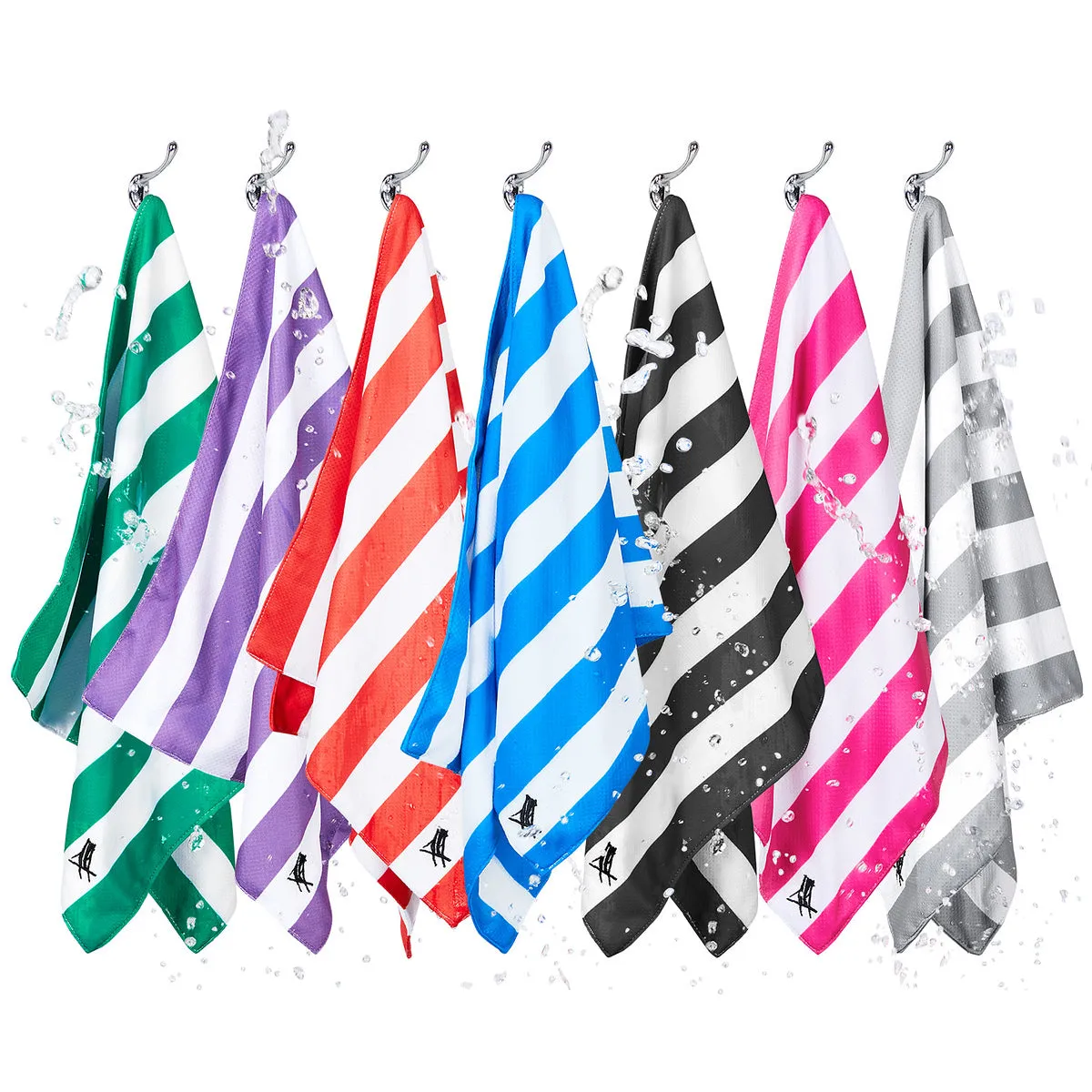 Dock & Bay Quick Cool Gym Towel - Waikiki Coral Red - Outlet