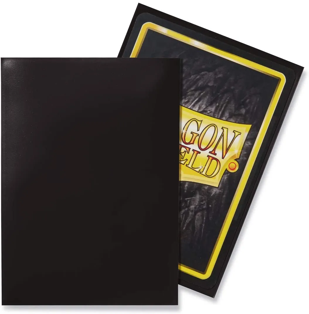 Dragon Shield Black Classic 100 Count Standard Sleeves