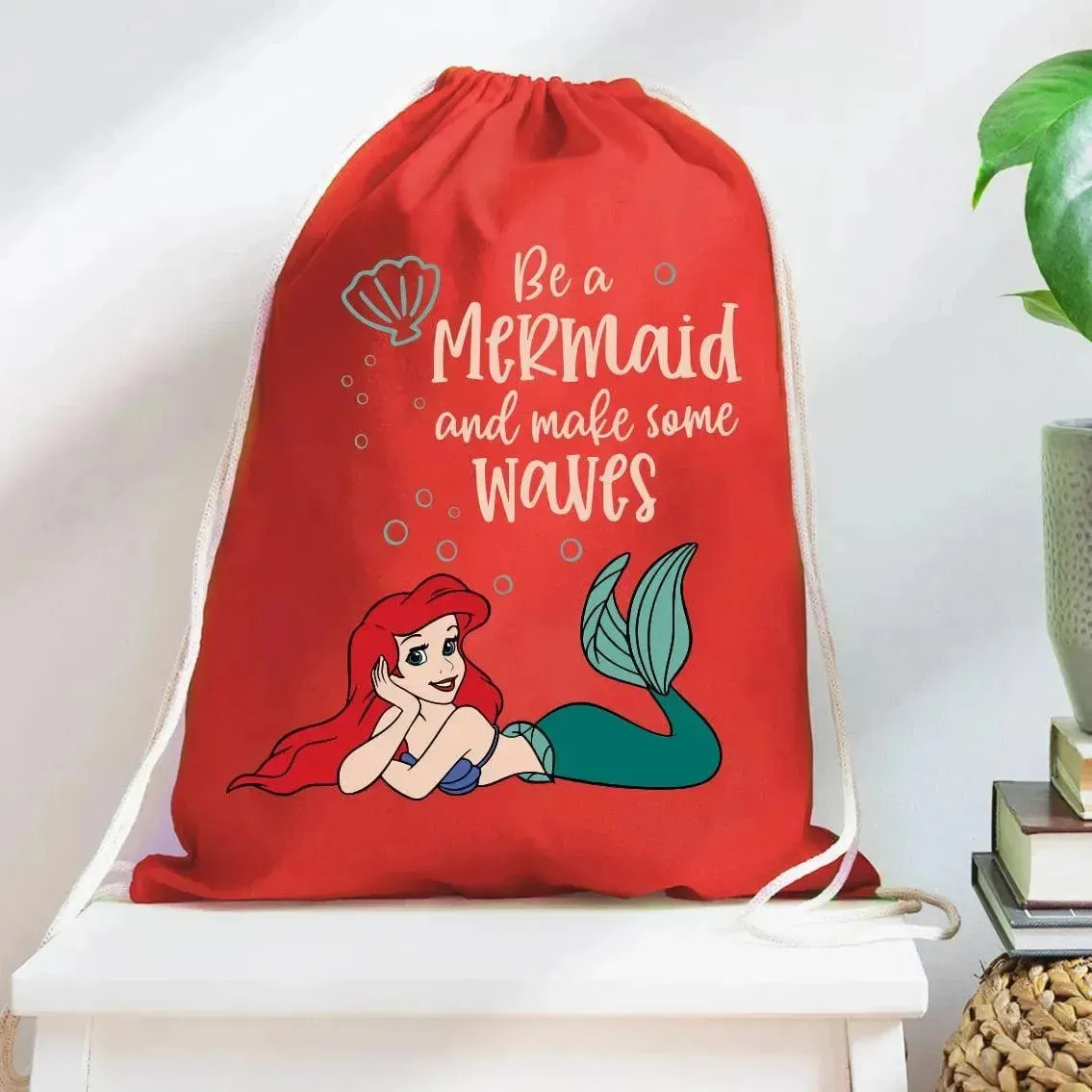 Drawstring Bag - Mermaid