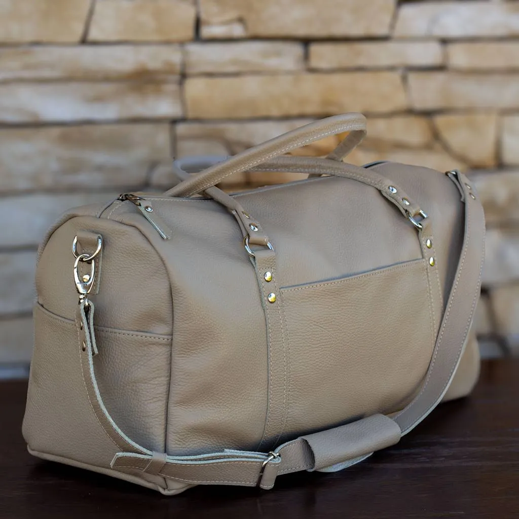 Duffel Leather Bag
