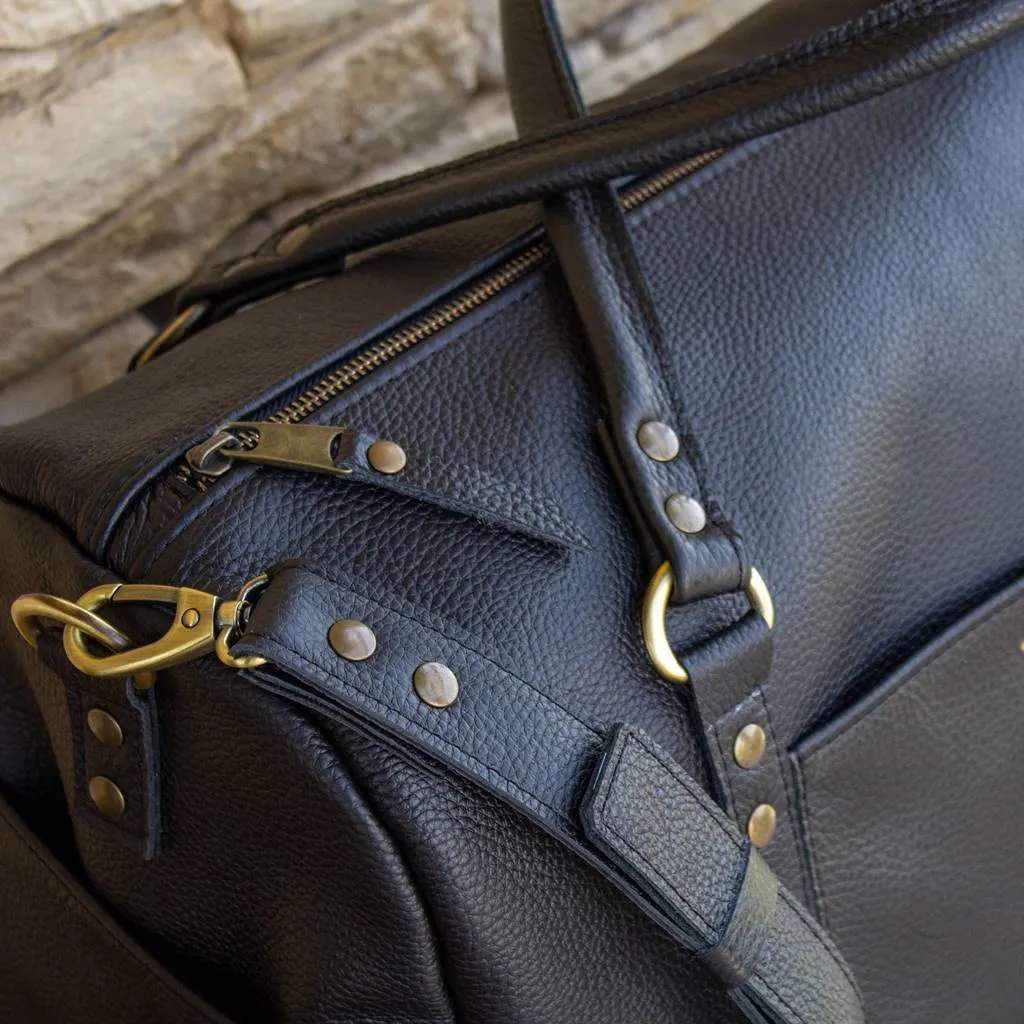 Duffel Leather Bag
