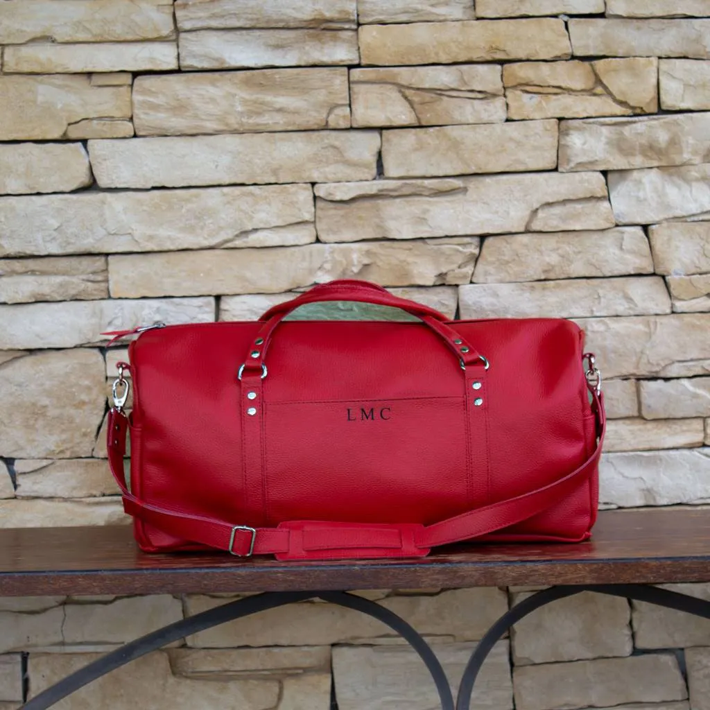 Duffel Leather Bag