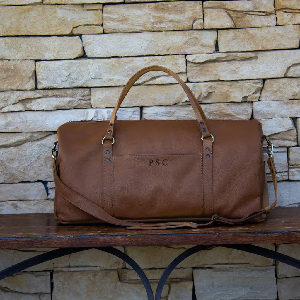 Duffel Leather Bag