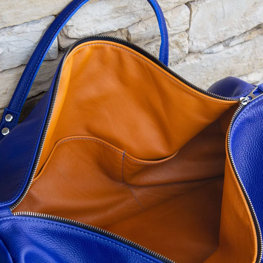 Duffel Leather Bag