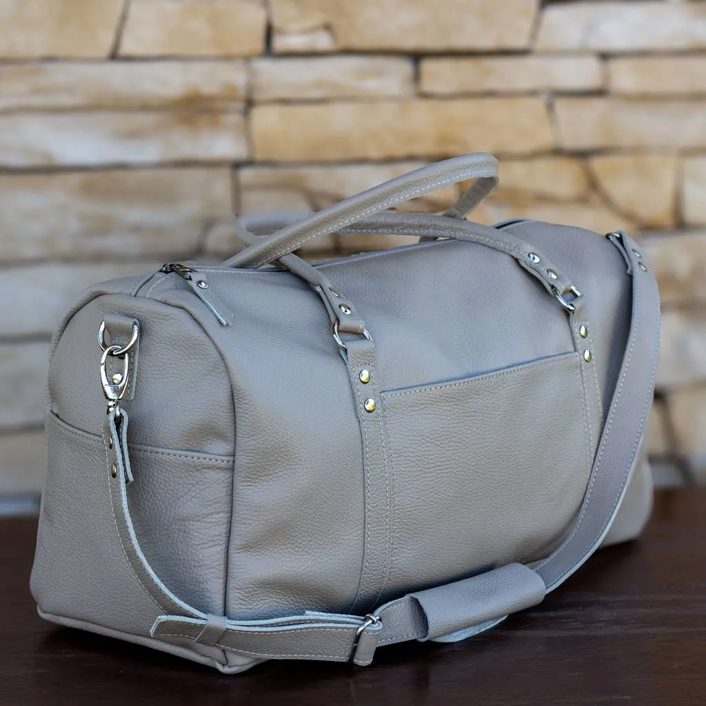 Duffel Leather Bag