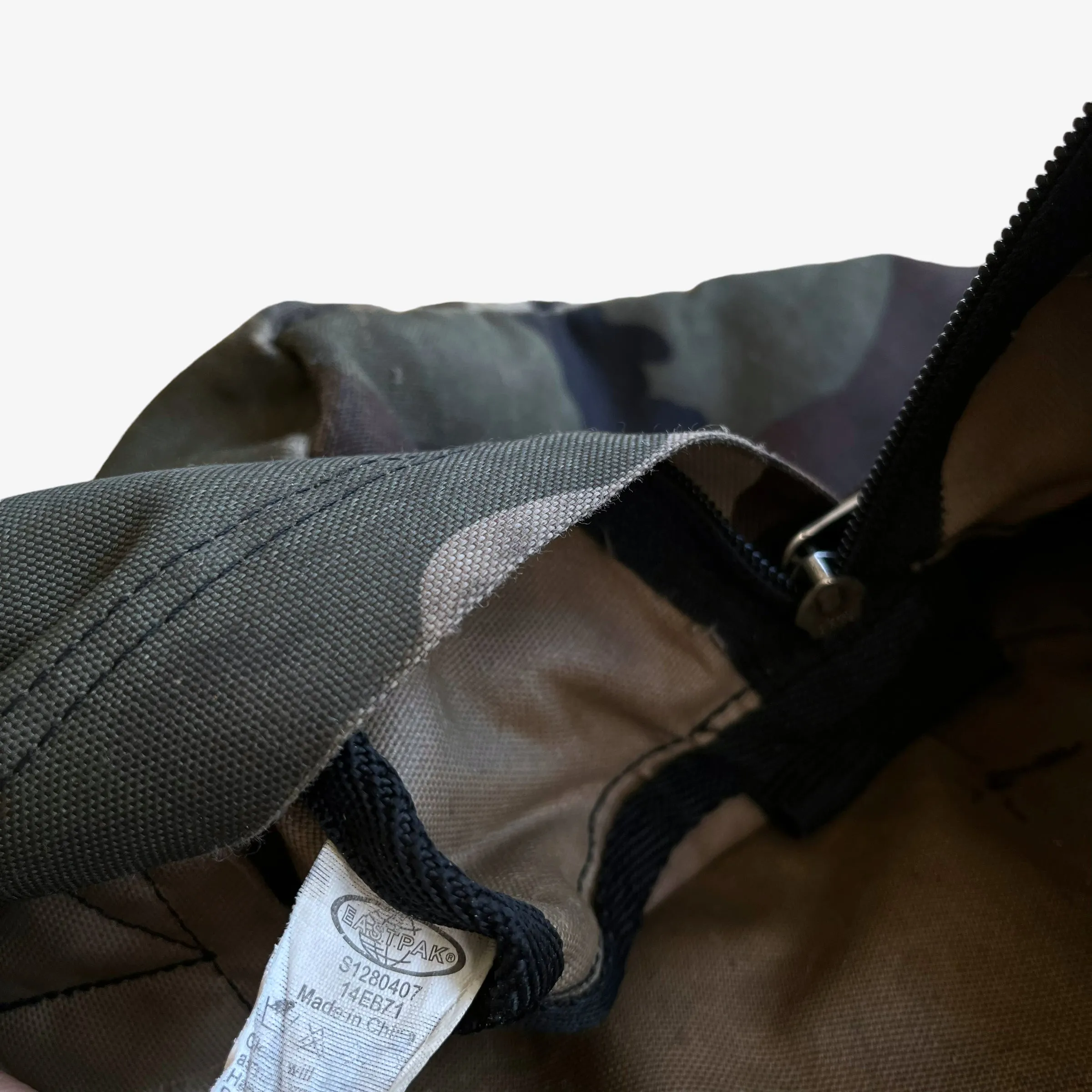 Eastpak Camouflage Duffle Bag