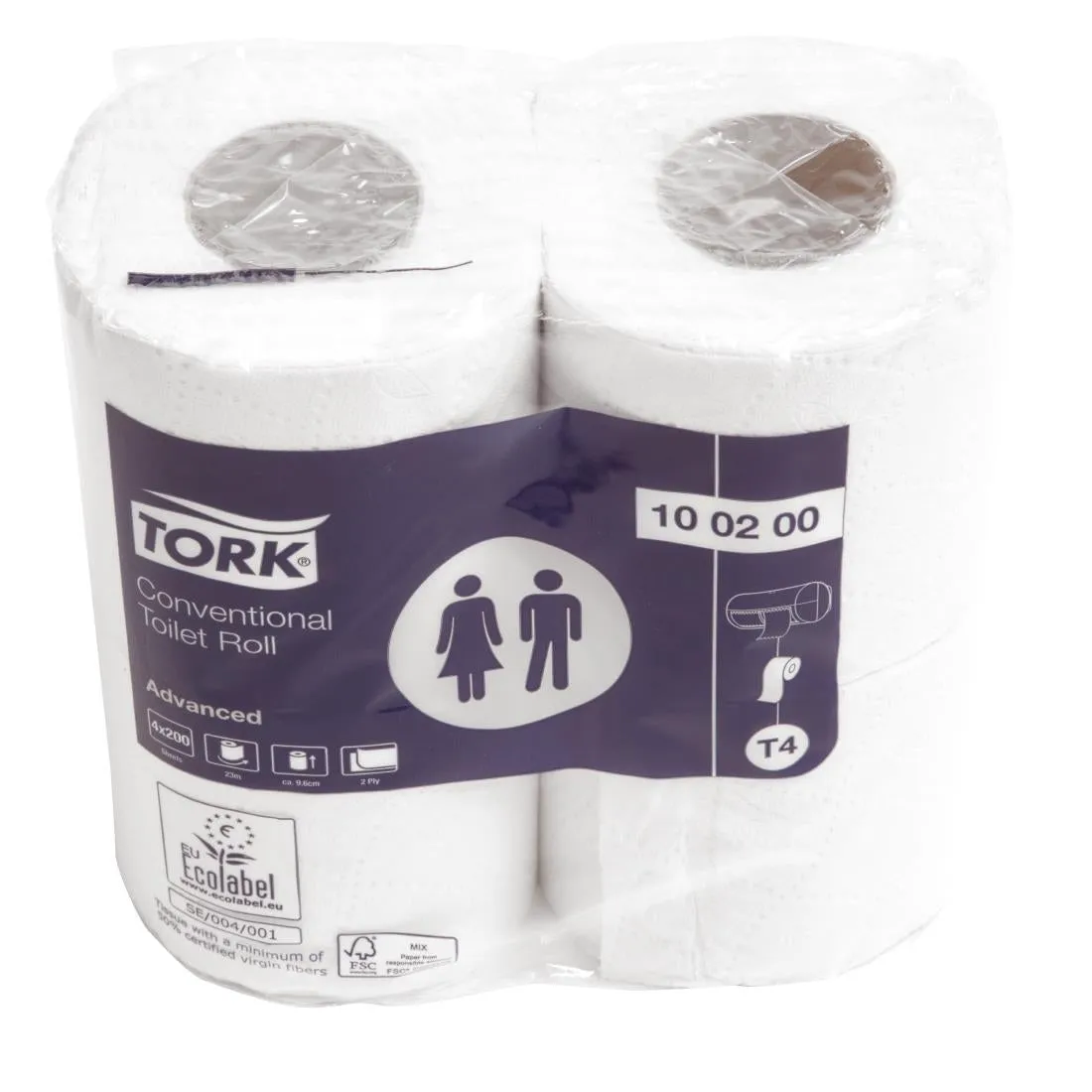 FA702 Tork Advanced Conventional Toilet Rolls (Pack of 36)