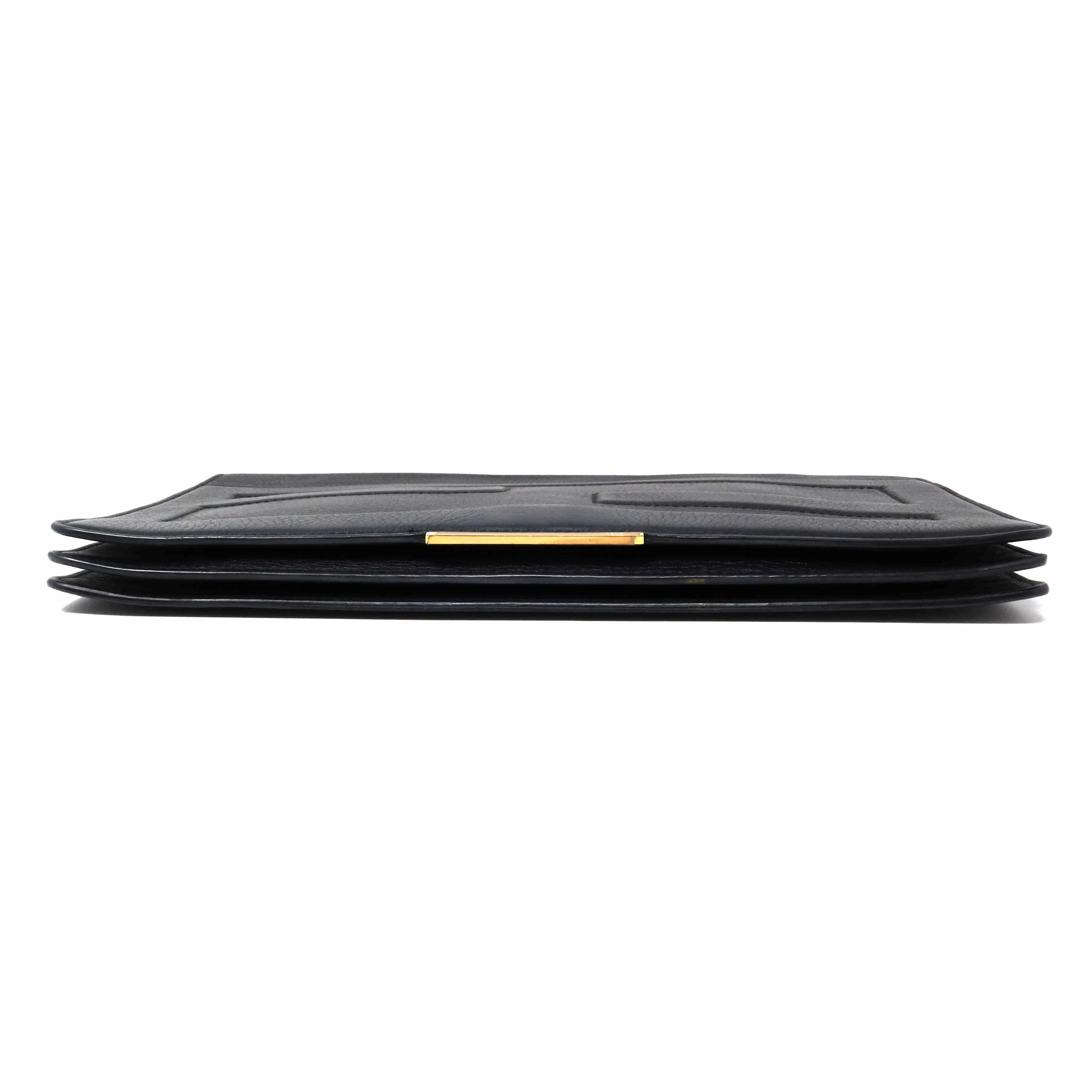 Fendi Black large Document Holder
