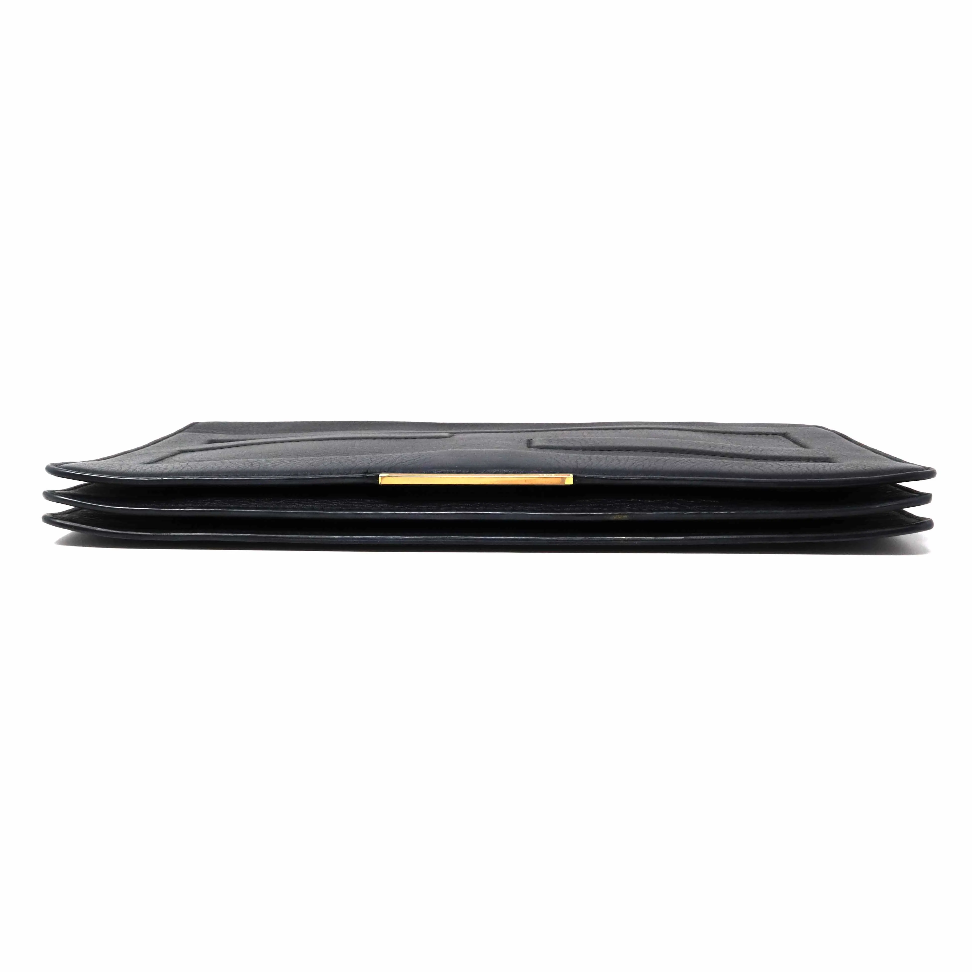 Fendi Black large Document Holder