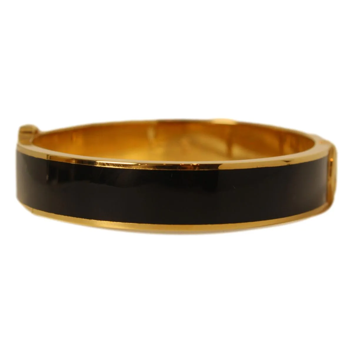 Fendi F is Fendi Brown Black Large Cuff Bracelet 8AG793