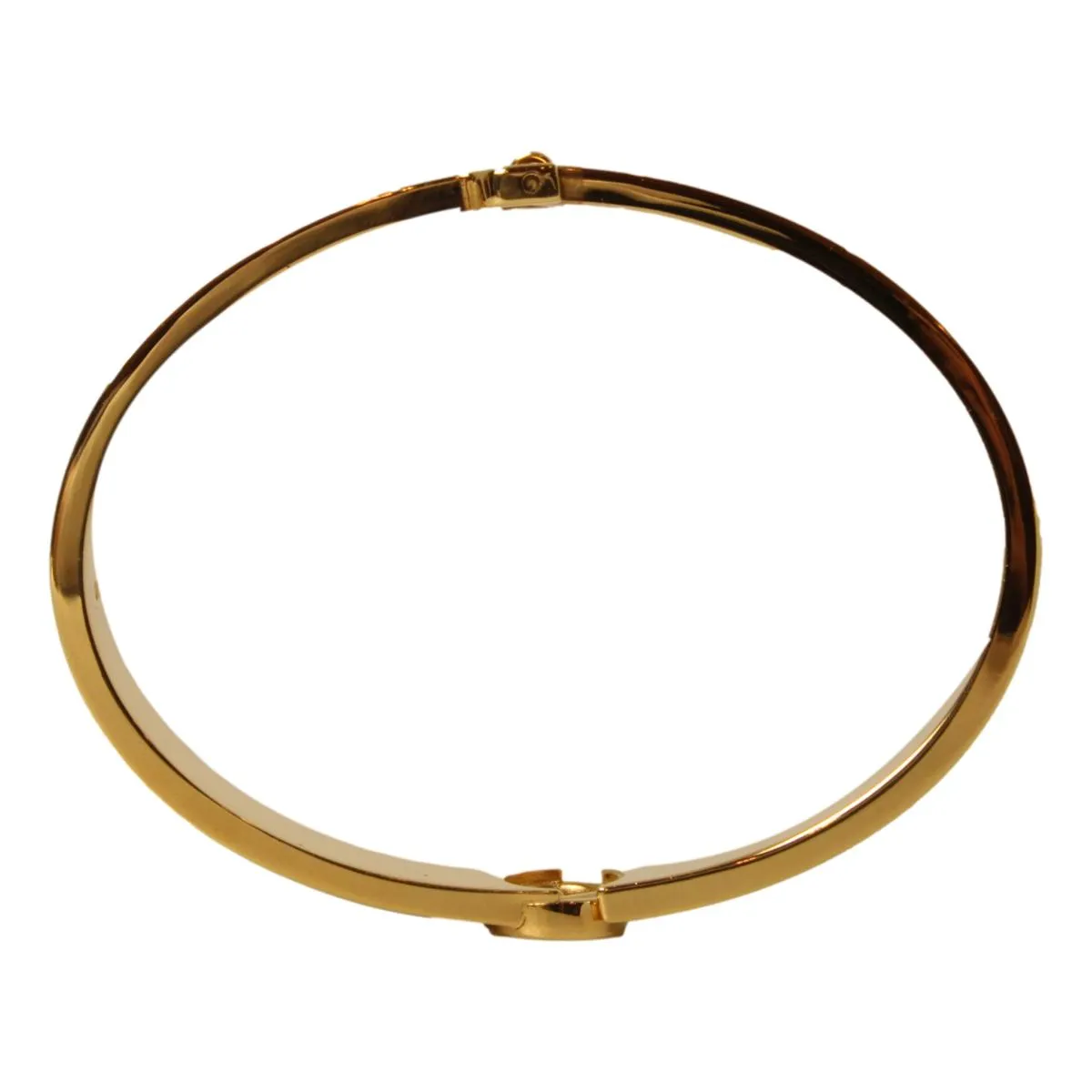 Fendi F is Fendi Brown Black Large Cuff Bracelet 8AG793